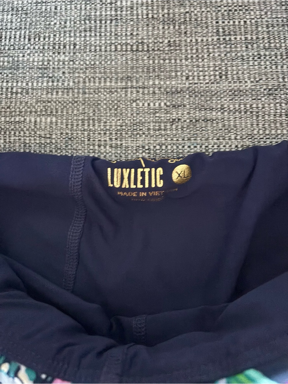 Lilly Pulitzer Loren Skort High Tide Navy She's Got Sole XL - Picture 3 of 3